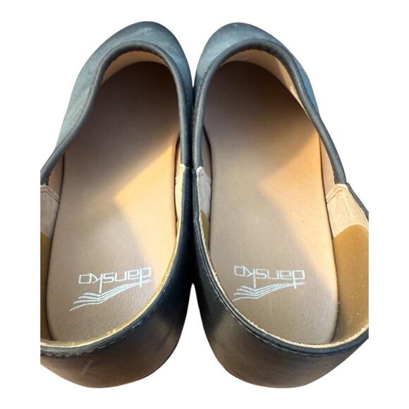 Dansko Brenna Clog Blue Burnished Suede Women size 40 US 10 - Picture 6 of 7